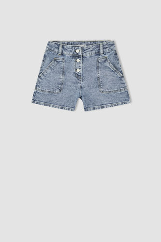 Girl's Reversible Jean Shorts