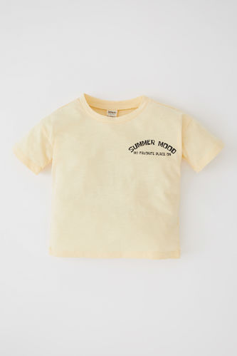 Erkek Bebek Regular Fit Kısa Kollu Tişört