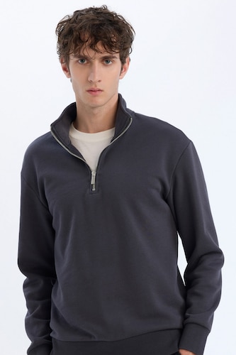 Comfort Fit Thick Sweatshirt Fabric Sweatshirt