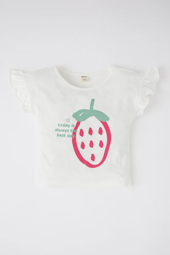 Regular Fit Fruit Short Sleeve T-Shirt