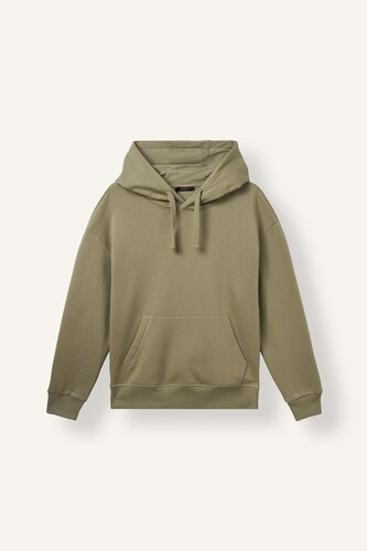 Regular Fit Kapüşonlu Basic Sweatshirt