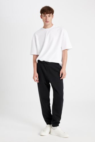 Regular Fit Jogger Eşofman Altı Cepli Beli Paçası Lastikli