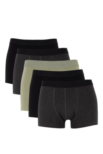 Defacto Fit Regular Fit 5 Pack Boxer