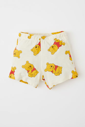 underordnet tørre niece Beige BABY BOY Baby Boy Winnie The Pooh Licensed Regular Fit Cotton T-Shirt  Shorts Pajamas Set 2532130 | DeFacto