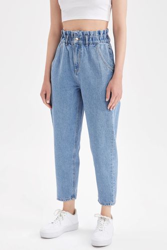 Paperbag Fit Jean Trousers