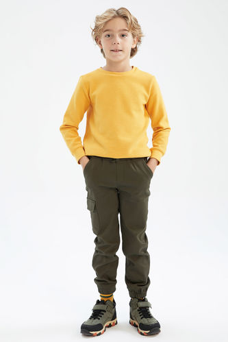 Boy Jogger Cargo Pocket Trousers