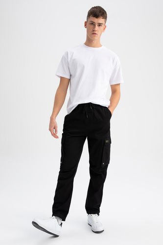 Relax Cargo Jogger With Cargo Pocket Gabardine Trousers