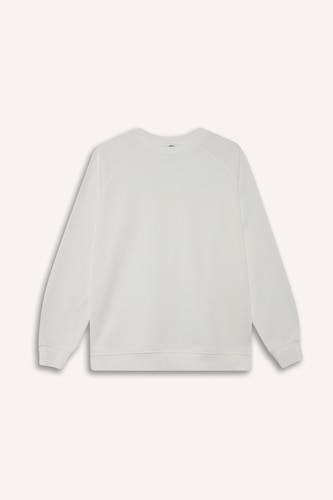 Oversize Fit Thick Sweatshirt Fabric Sweatshirt