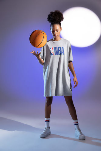 DeFactoFit NBA Mini Tişört Elbise