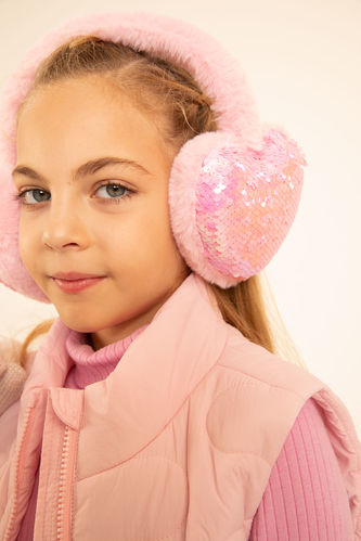 Girl Plush Ear Headphones