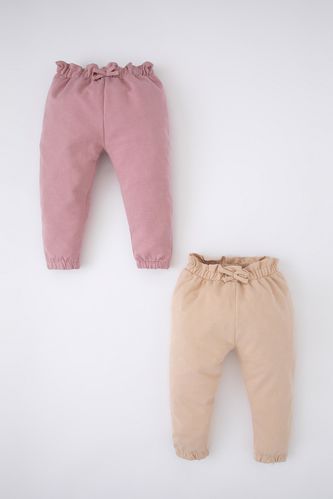 Baby Girl Regular Fit 2-Pack Sweatpants