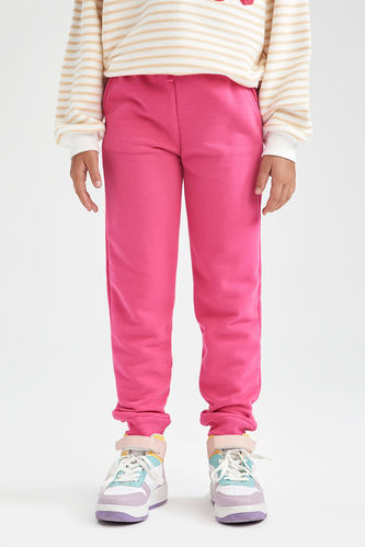 Pink GIRLS & TEENS Girl's Jogger Standard Fit Back To School Thick Fabric  Sweatpants 2536288