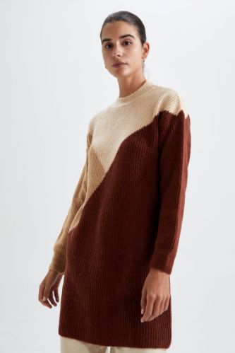 Regular Fit Yarım Balıkçı Yaka Tunik