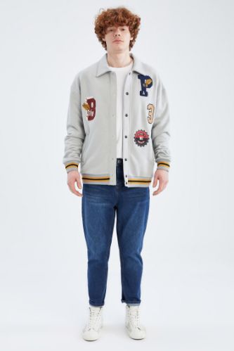 Gucci college sales jacket