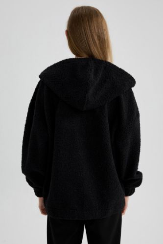 Oversized discount sherpa cardigan