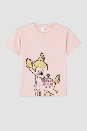 Regular Fit Bambi Licensed Short Sleeve T-shirt