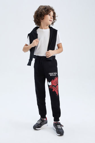 Men's Chicago Bulls After School Special White Sweatpants