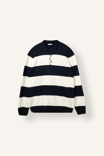 Men NAVY Standard Fit Knitwear Pullover