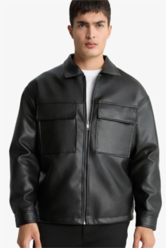 Su İtici Oversize Mont