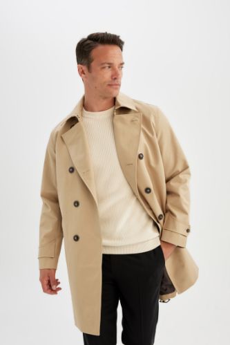 Lined trench coat hotsell