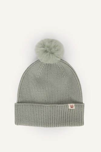 Baby Boys Light Green Baby Boy Knitwear Beret