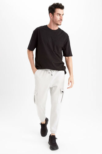 Standard Fit Thick Sweatshirt Fabric Jogger