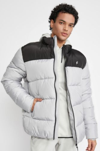 Water Repellent Windproof DeFactoFit Oversize Fit Stand Collar Coat