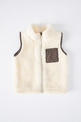 Baby Boy Regular Fit Plush Vest