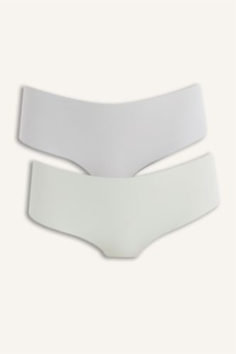 Kadın Deniz Mavisi Micro 2'li Hipster Külot