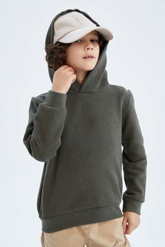 Regular Fit Hooded Sweatshirt