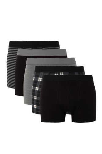 Regular Fit 5'li Boxer