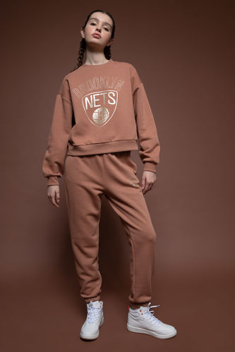 Standard Fit Brooklyn Nets Licensed Trousers