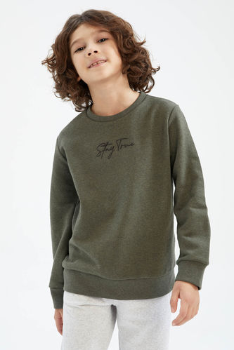 Sweatshirt H&M Mens Relaxed Fit Crewneck NEW Morocco