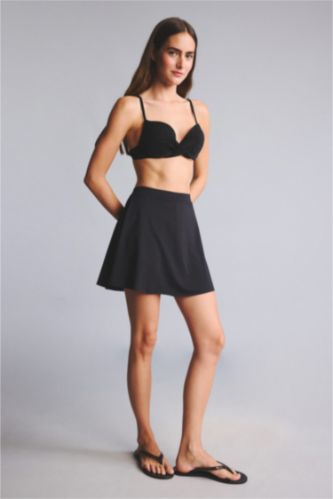 نساء أسود Swim Shorts