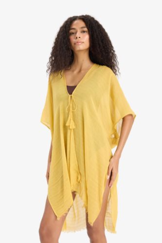 Fall in Love Regular Fit Pamuklu Kimono