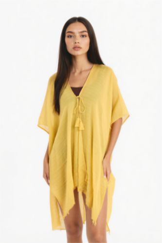 Woman Yellow Beachwear