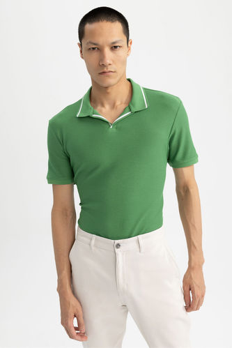 Modern Fit Polo Neck Polo T-Shirt