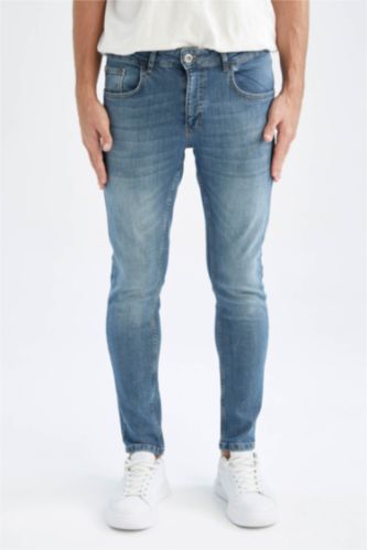 MAN Light Green Slim Fit Trousers