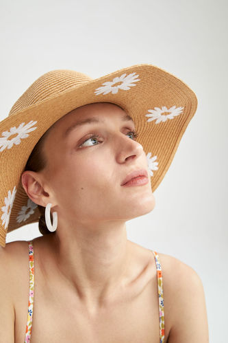 Woman Embroidered Hat