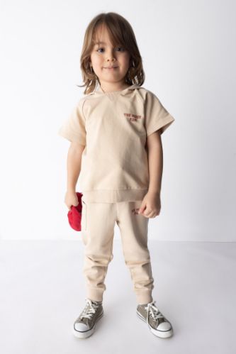 Baby boy khaki tracksuit online