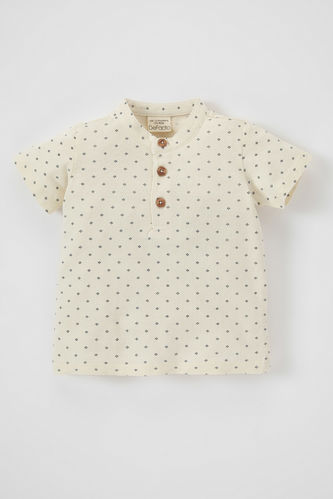Baby Boy Regular Fit Pique Short Sleeve T-Shirt