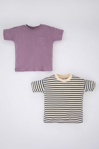 Baby Boy Regular Fit 2-pack Short Sleeve T-Shirt