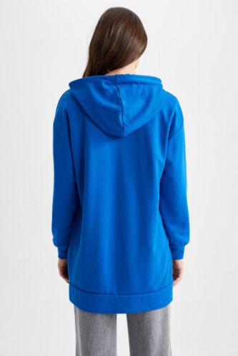 Tunic hooded online sweatshirt