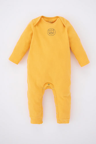 Baby Boy Newborn Ribbed Camisole Jumpsuit
