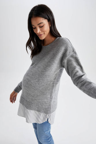 Standard Fit Tricot Maternity Tops