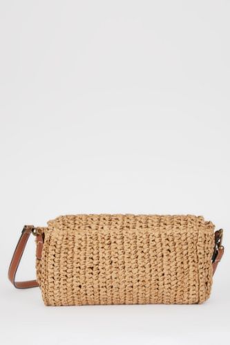 Women's Straw Crossbody Bag