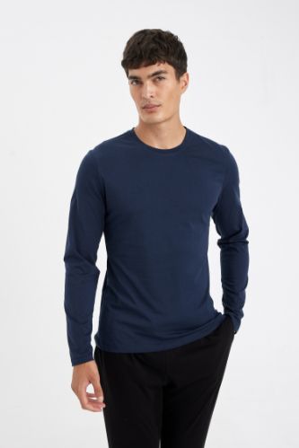 Slim Fit Long Sleeve Knitted Tops