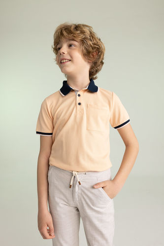 Erkek Çocuk Kısa Kollu Polo Tişört