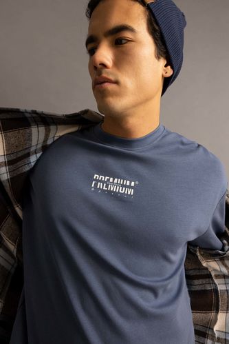Comfort Fit Premium T-Shirt mit Rundausschnitt