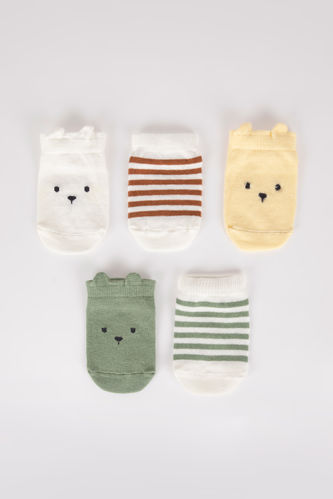 Baby Boy 5 Piece Short Socks
